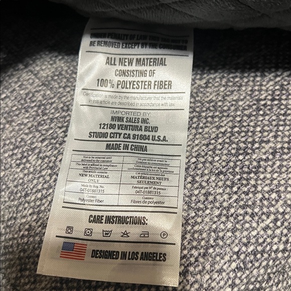 NWT Nandog Quilted Micro-Plush Dog Car Seat Bed, Dark Gray, Medium - Picture 10 of 11